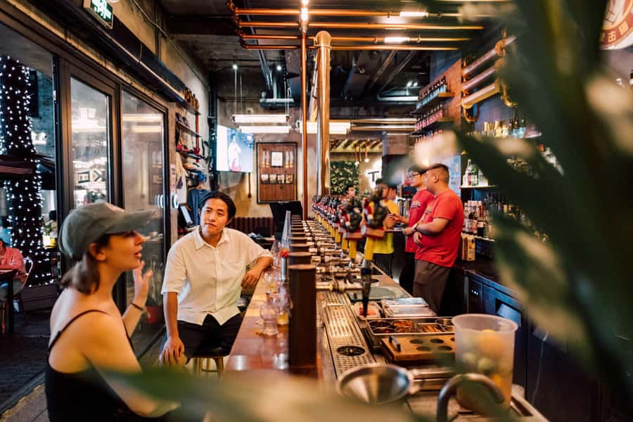 Late night food tour in Shanghai's French Concession - The French Concession at night: Art Deco streets with a stomach-friendly plan