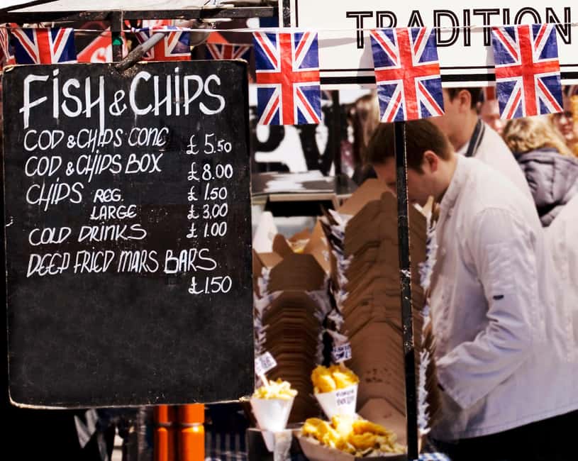 London: Camden Market Food Tour with 7 Street Food Tastings - Montanara with Italian wine, then dessert that surprises