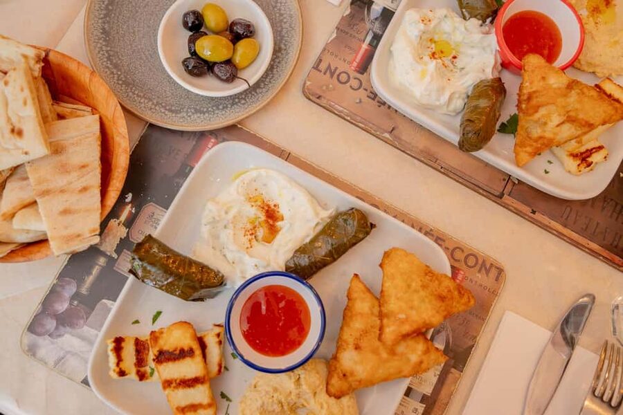 London's Best Bites: Soho & Chinatown Food Tour - Mediterranean Cafe: Bright Flavors That Cool Off the Pace