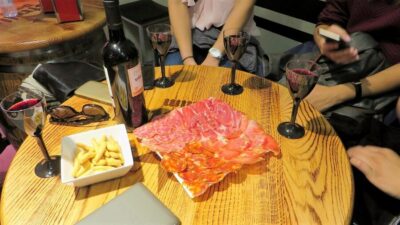 Madrid: Iberico Ham and Spanish Wine Small-Group Food Tour - Plaza Isabel II to first bites: an easy start near Opera