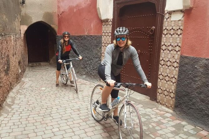 Marrakech Food Tasting Tour by Bike - How the tour starts: Argan Xtreme Sports and getting ready for Medina riding