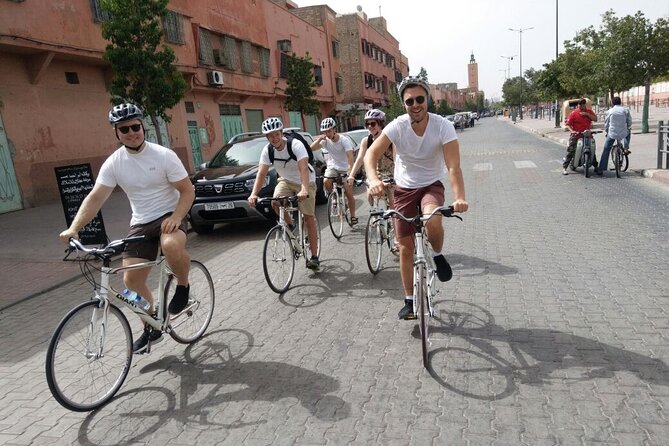 Marrakech Food Tasting Tour by Bike - Lunch tastings at a local restaurant: salad, tangia, couscous, tagine, then mint tea