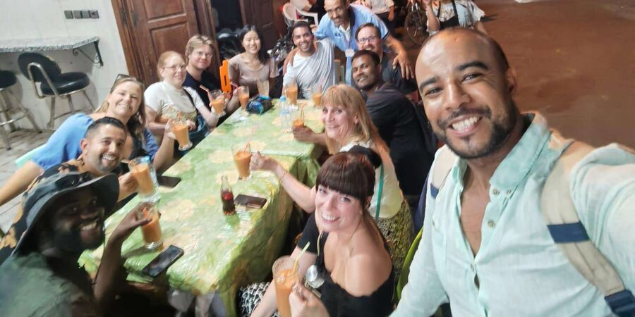 Marrakech Night Street Food Tour / Taste The Real Marrakech - Msemen and Harcha: your first real taste of Moroccan street comfort