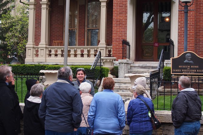 Massachusetts Avenue Food Tour - James Whitcomb Riley Museum Home: a quick stop that adds weight