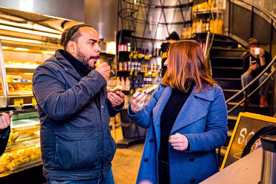 Montreal: Mile End District Food Tour with 8+ Tastings - Street gnocchi: the Chinese takeout box effect