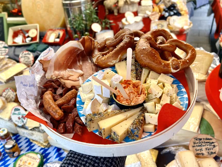 Munich: Old Town Food Tour with 10+ Tastings, Beer & Pretzel - First Stop Energy: Schmalznudel and the Speed-Start to Bavarian Flavor