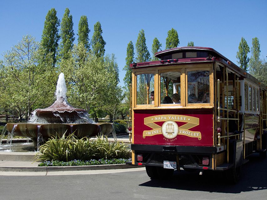 Napa Valley: Wine Tasting Tour by Open Air Trolley & Lunch - Your Guide Makes or Breaks the Vibe