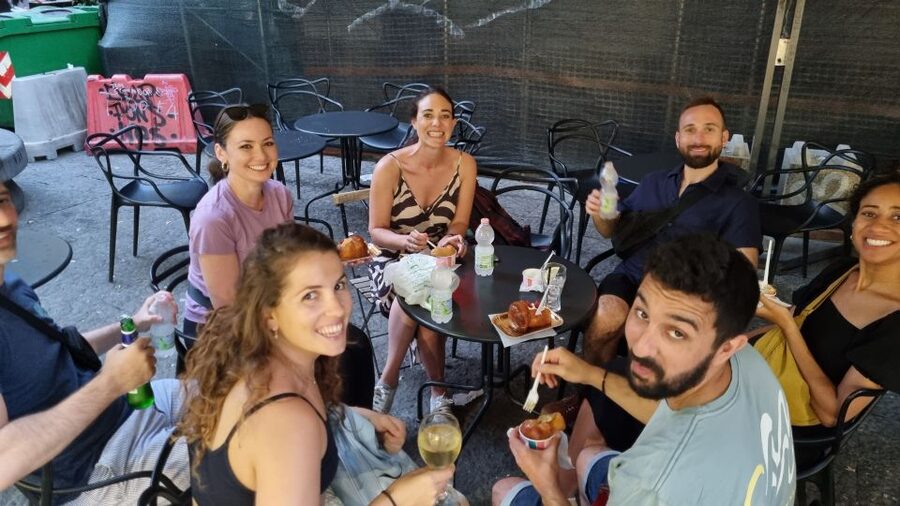 Naples: Food Tour with Davide - Pignasecca Market: cheese, snacks, and marketplace energy
