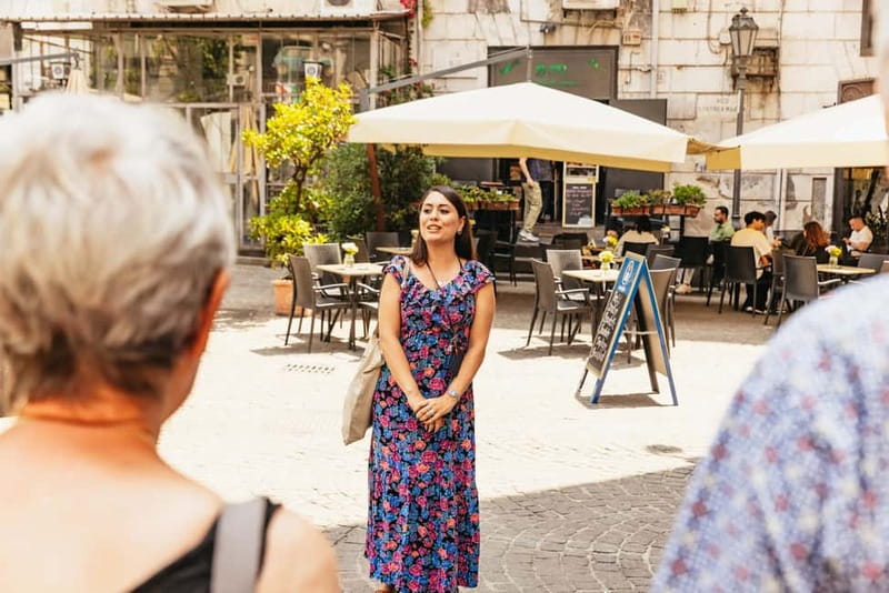 Naples: Guided Street Food Tour with Spritz - San Gregorio Armeno and the Church of Jesus: Turning Sights Into Meaning