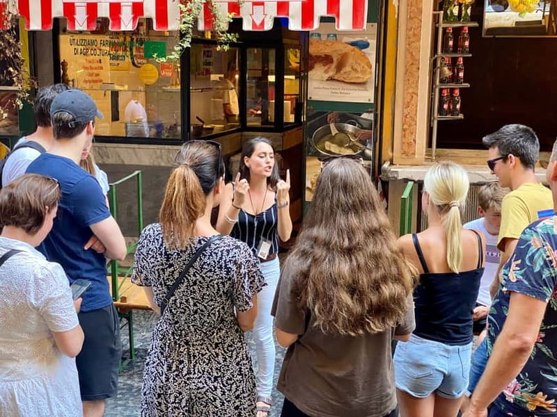 Naples: Old City Center Street Food Tour with Spritz - Piazza Bellini to Via San Gregorio Armeno: the route with real character