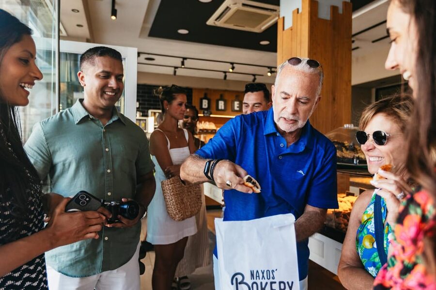 Naxos: Naxos Town Food Tour with Tastings and Wine - The Cheese Flight: 6 Tastings That Teach You What Naxos Tastes Like