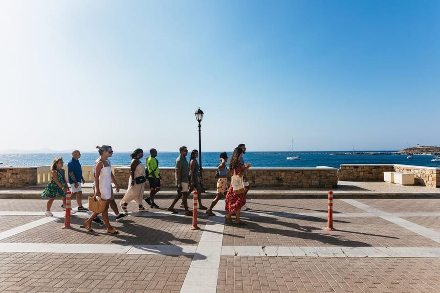 Naxos: Naxos Town Food Tour with Tastings and Wine - From Old Town Backstreets to the Apollo Finish: Timing for the Sunset