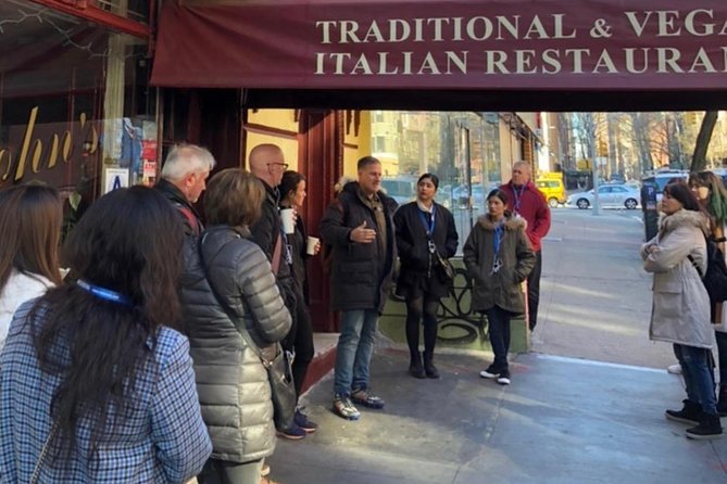 New York City Mafia and Local Food Tour led by NYPD Guides - St. Mark’s Church in-the-Bowery and Nolita’s Old St. Patrick’s