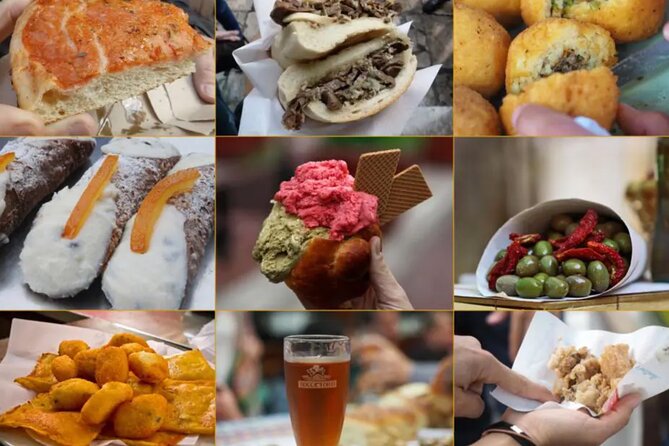 Night Street Food Tour of Palermo with a Local -For real foodies! - What you actually eat: arancini, street bites, dessert, and drinks
