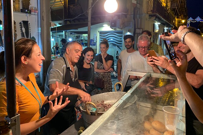 Night Street Food Tour of Palermo with a Local -For real foodies! - Chiesa di SantIgnazio AllOlivella and Santa Rosalia: why the tour stops for stories