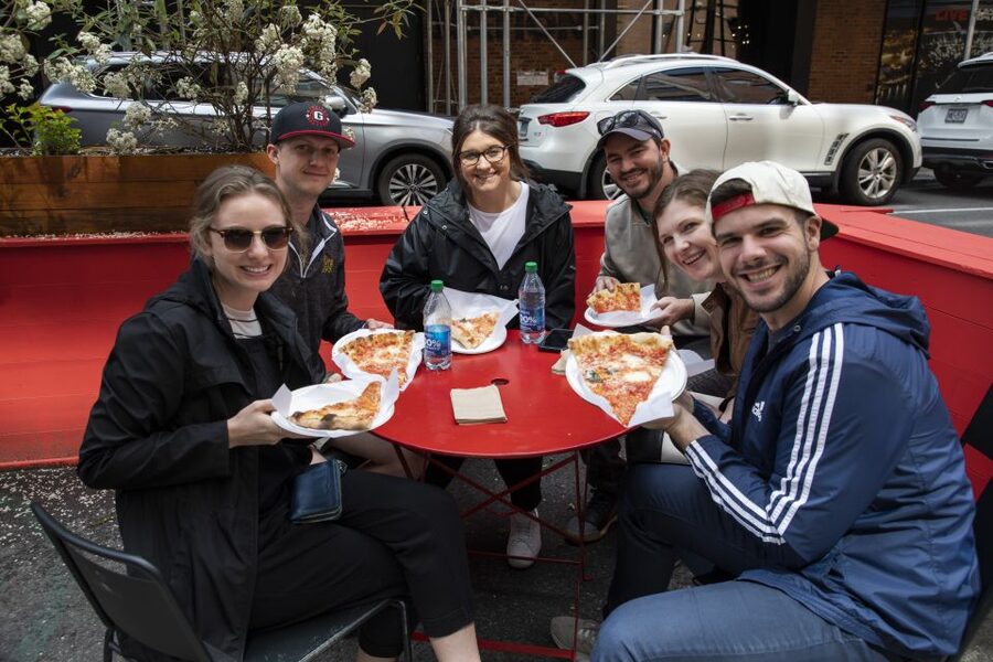 NYC: Chelsea Market, Meatpacking, High Line Food Tour - Market 57 at Pier 57: rooftop views and James Beard Foundation energy