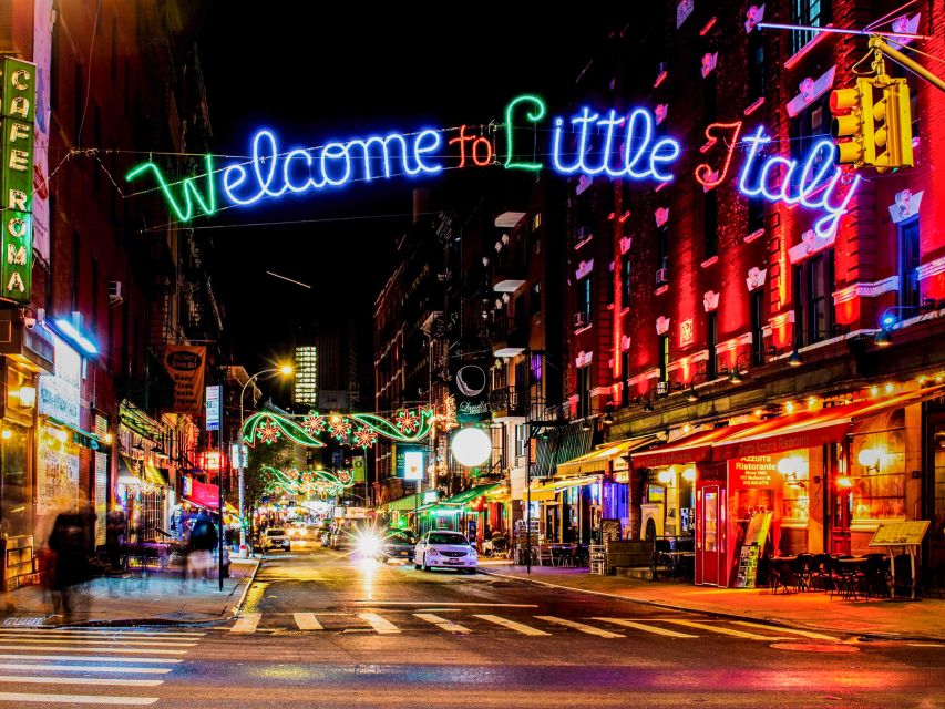NYC: Chinatown and Little Italy Food Tour - Chinatown start: sponge cake, Columbus Park, and a One World Trade view
