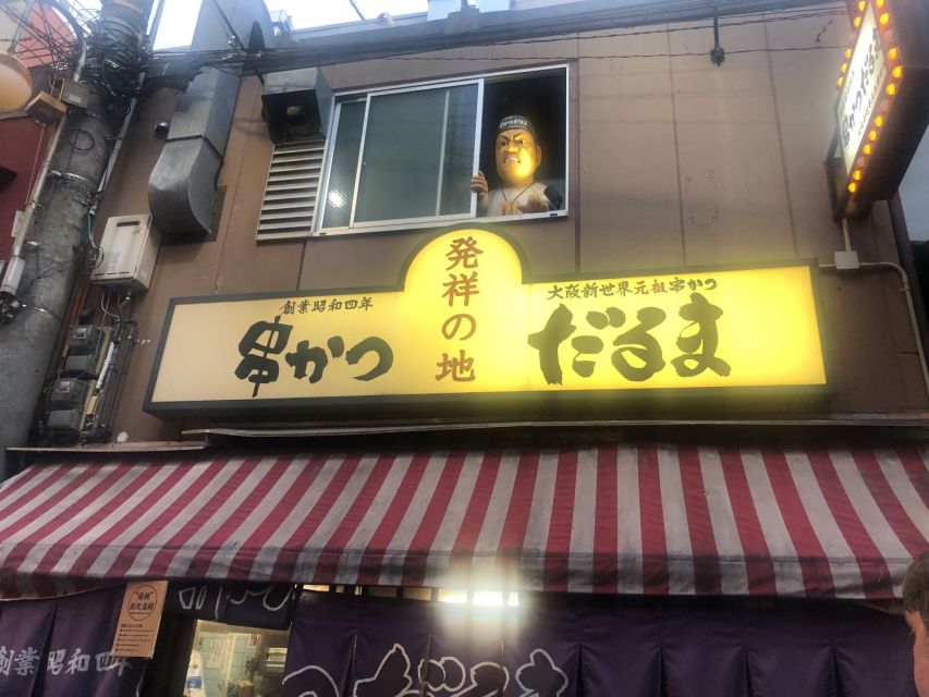 Osaka: Guided Food Tour of Shinsekai with 15 Dishes - Kushikatsu, doteyaki, and roasted garlic cloves: classic Osaka starts