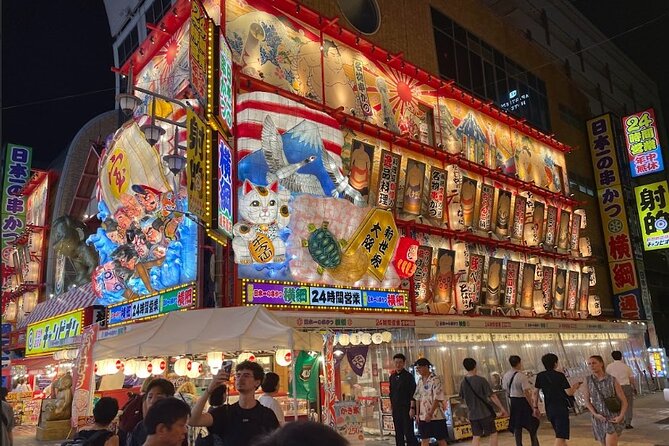Osaka: Shinsekai Food Tour - 13 Dishes at 5 Local Eateries - Start at an Inari shrine for a calmer opening