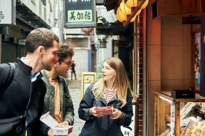 Osaka Street Food Tour: Private & Personalized - Hozenji Yokocho: narrow stone lanes and traditional food-stall vibes