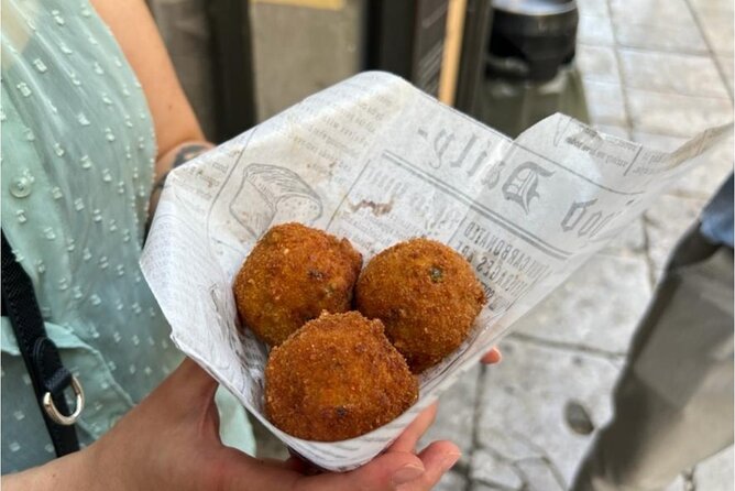 Palermo Private Food Tour: 10+ Tastings of Arancini, Wine & More - Vucciria Market: Butchery Origins, Then Fish, Fruit, and Noise