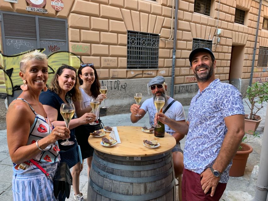Palermo: Small Group Night Street Food Tour - Drinks and conversation: how the guide turns food into context
