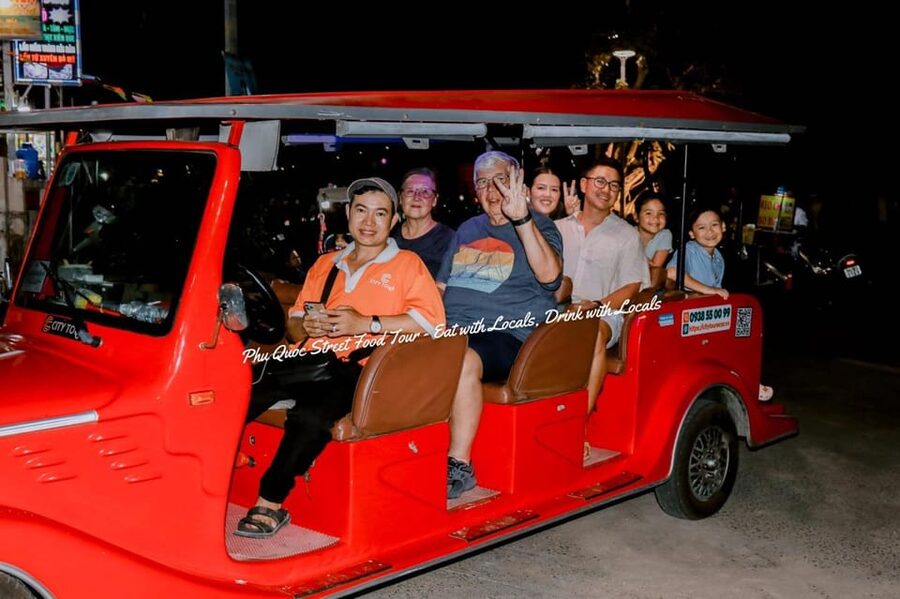 Phu Quoc: Street Food Tour - Transportation, walking, and rain: how the night stays moving