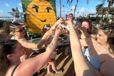 Pinones Bar Hopping Beach Food Tour & Caguas River Hidden Gem - Stop 1 in Caguas: Rio Turabo river pools, mini waterfalls, and cliff-jump options