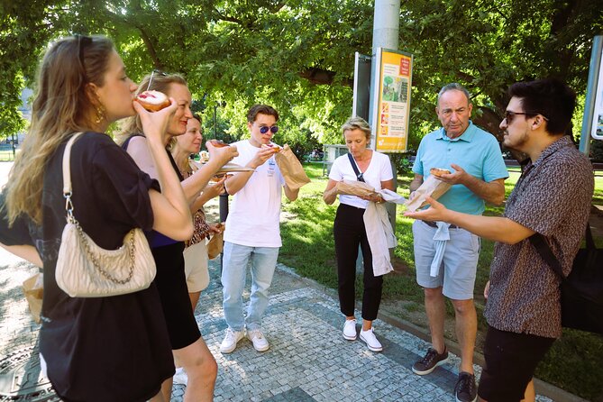 Prague Food tasting tour of Hidden Gems for Small Groups - Stop 4 on Korunní: Klobása and a Czech Beer Glass