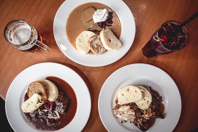 Prague Food Tour with 10 Tastings of Authentic Czech Classics - Lesser Town streets and St. Nicholas Church breaks