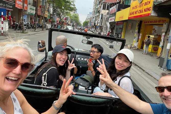 Private Hanoi Sightseeing Tour by Army Jeep - Street Food Feast and Rooftop Drink Finale