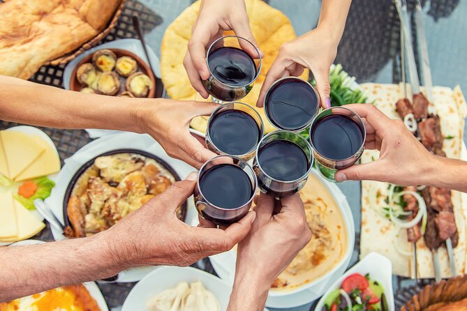 Private Tbilisi Food Tour: 9 Tastings Walk in Bohemian District - Getting oriented around Aleksandr Pushkin Street and Old Town