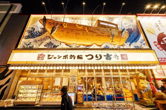 Retro Osaka Street Food Tour: Shinsekai - Following the Icons: Billiken, Ja Jan Yokocho, and Isshin-ji