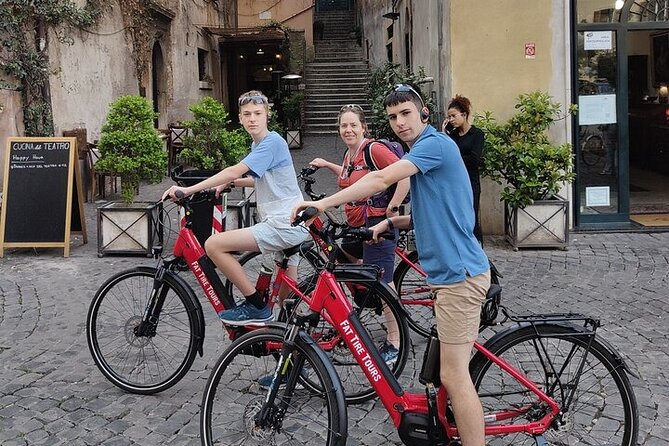 Rome E-Bike Tour: Ultimate Street Food and Market Feast - Arch of Constantine and Circus Maximus: Big Roman Shapes
