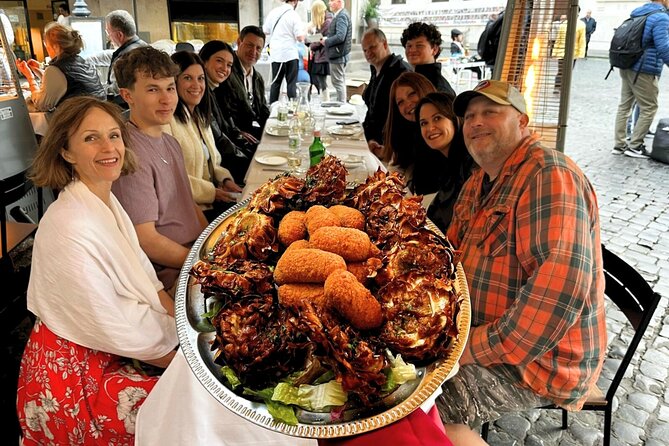 Rome Food Tour: Campo de' Fiori, Ghetto, Trastevere Winner 2024 - The Jewish Quarter and Piazza della Cinque Scole area
