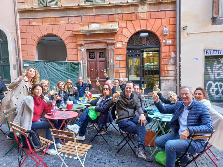 Rome: Guided Food Tasting Tour in Trastevere - Meeting at Touristation Navona: your easiest start point