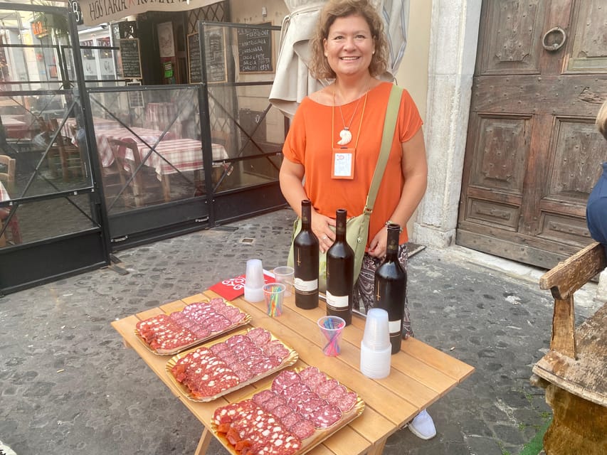 Rome: Jewish Quarter and Campo de' Fiori Street Food Tour - Theatre of Pompey Stop: A Roman Landmark Paired With Snacks