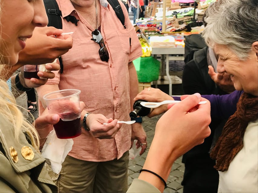 Rome: Jewish Quarter and Campo de' Fiori Street Food Tour - Theatre of Marcellus and Largo di Torre Argentina: End With Dessert Where the City Watches Itself