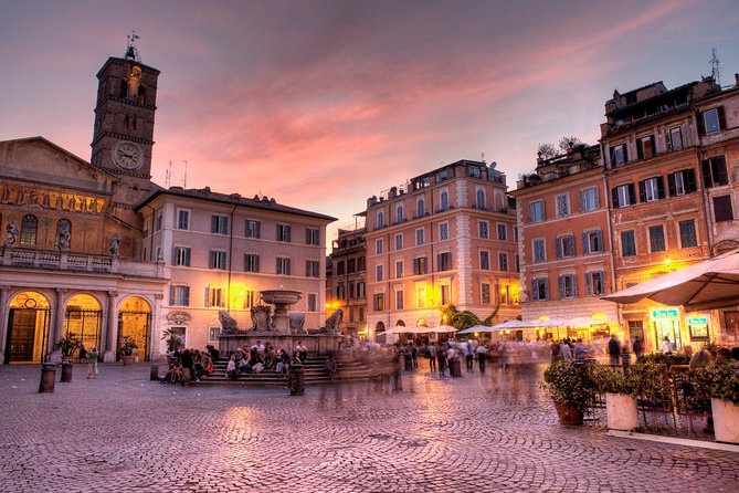 Rome: Trastevere Food tour with Free-Flowing Fine Wine - Piazza Trilussa to your first bite: the easiest way to start Trastevere hungry