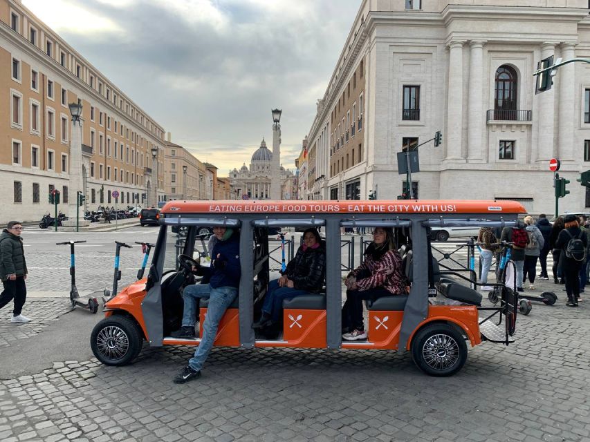 Rome: VIP Golf Cart Food Tour - Spritz, DOC Wines, and Craft Beer: Drinks That Don’t Feel Like an Add-On