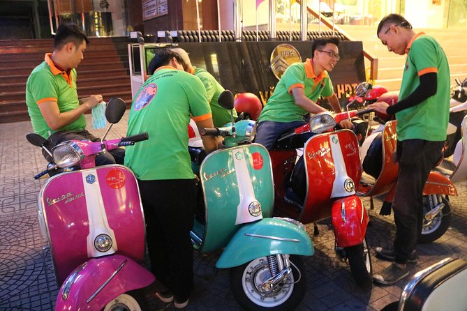 Saigon After Dark Vespa Street Food Tour + Live Music 4 hours - What to wear and how to ride comfortably (yes, even if you’re tall)