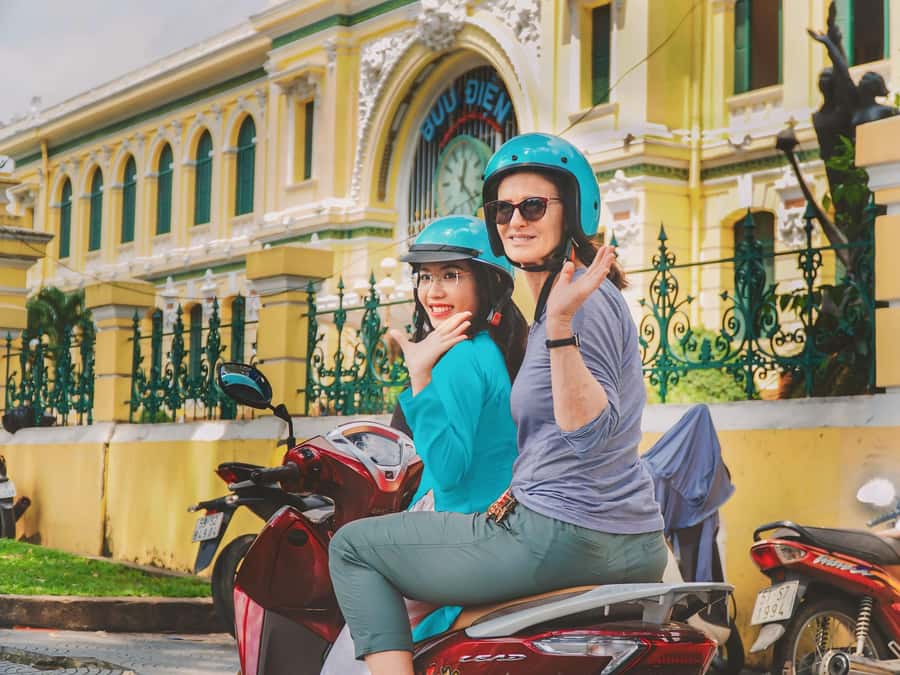 Saigon: Best Price Authentic Food Tour with Female Rider - Price and timing: what $28 buys you in 3.5 hours