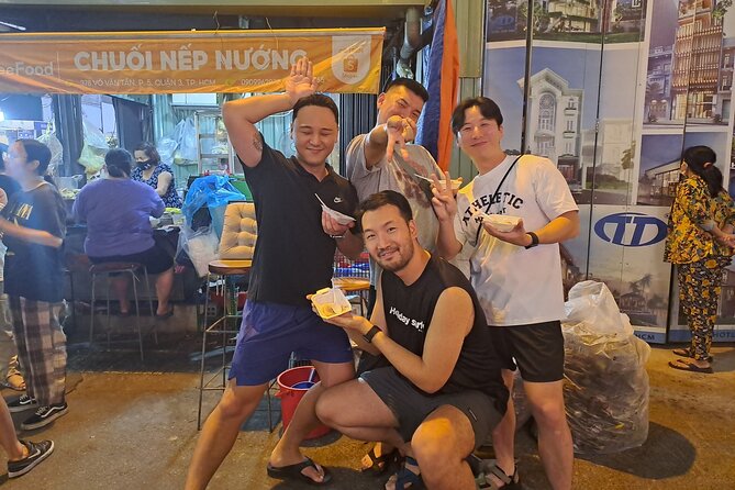 Saigon Food Tour by Scooter with Eleven Tastings - District 4 dessert finale: caramel flans and jellies to cool you down