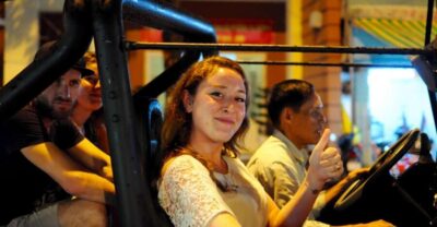 Saigon: Private Food Tour Discovery & City Tour by Jeep - Banh xeo and Jeep drinks: the best kind of “start small”
