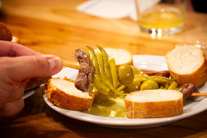 San Sebastian Food & Pintxos Tour with 12 Food & Drinks Tastings - The Food Plan: 12 Tastings That Run From Sea to Dessert