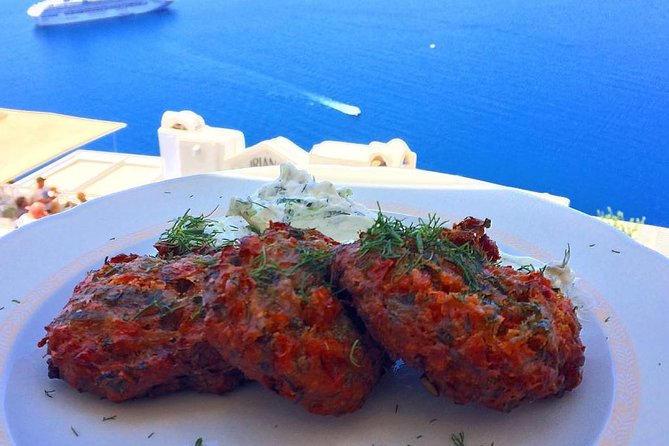 Santorini Food Tour: Fira Half-Day Small-Group Tour with Tastings - Stop-by-stop: Greek coffee to loukoumades
