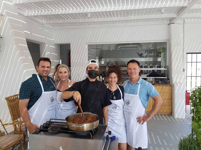 Santorini: Private Cooking Class and Wine Tasting Tour - The Cooking Lesson: Greek Techniques You Can Actually Use