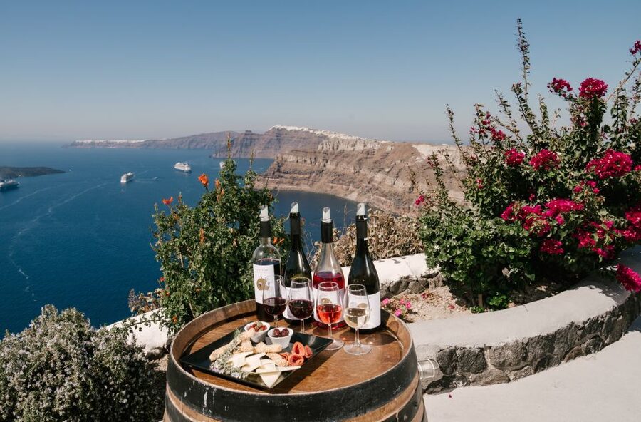 Santorini: Wine Tasting Tour to 3 Wineries with Transfer - How this Santorini wine tour actually works