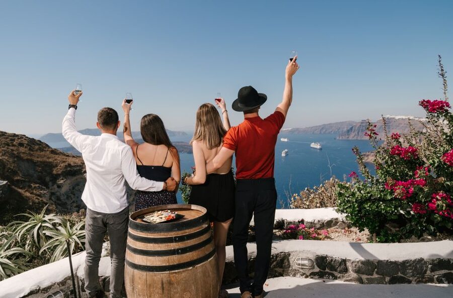 Santorini: Wine Tasting Tour to 3 Wineries with Transfer - Who this tour suits best