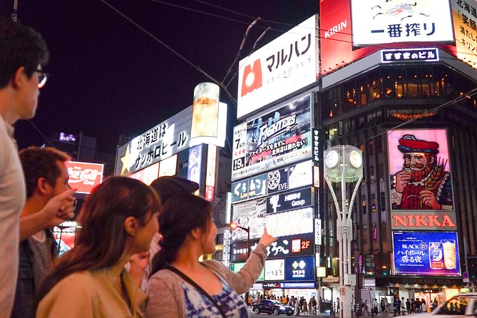Sapporo Bar Hopping Food Tour - Odori Park pass: a quick reset in the middle of the night
